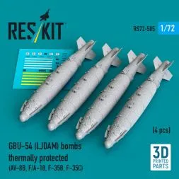 GBU-54 (LJDAM) bombs thermally protected 1:72
