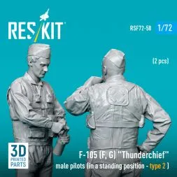 F-105 (F, G) "Thunderchief" pilots type 2 1:72