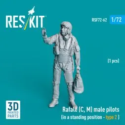Rafale (C, M) pilot (standing - type 2) 1:72