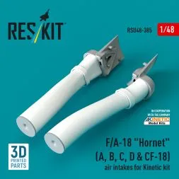 F/A-18 "Hornet" air intakes for Kinetic 1:48