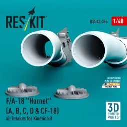 F/A-18 "Hornet" air intakes for Kinetic 1:48