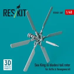 Sea King (6 blades) tail rotor 1:48