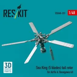 Sea King (5 blades) tail rotor 1:48