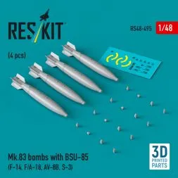 Mk.83 bombs with BSU-85 1:48
