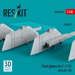 F-111C Pivot pylons with LAU-105 1:48