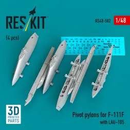 F-111F Pivot pylons with LAU-105 1:48
