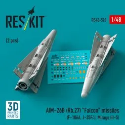 AIM-26B (Rb.27) "Falcon" missiles 1:48