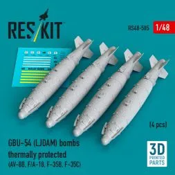 GBU-54 (LJDAM) bombs thermally protected 1:48