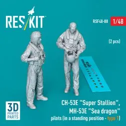 CH-53E/ MH-53E pilots (standing - type 1) 1:48