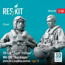 CH-53E/ MH-53E pilots (standing - type 1) 1:48