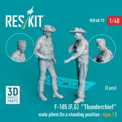 F-105 (F, G) pilots (standing - type 1) 1:48