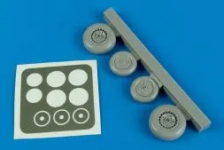Me-262A wheels & paint mask 1:48