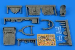 Macchi MC.202 cockpit set - early v. 1:32