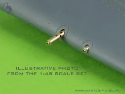 F4F-3 Wildcat LATE gun barrels & Pitot Tube 1:72