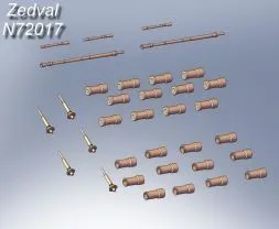 Detail set for modern Soviet AFV 1:72