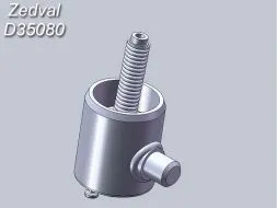 T-34, Su-100 Antenna input for 9-R w/ armor 1:35