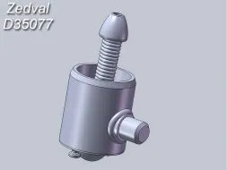 T-34 Antenna input for 72-TK w/ armor 1:35