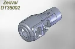IS-2, IS-3, IS-4 gun muzzle brake 1:35