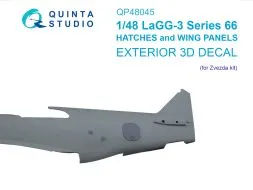 LaGG-3 Series 66 Hatches and Wing Covers 1:48