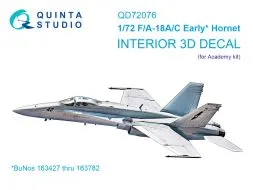 F/A-18A/C early interior for Academy 1:72