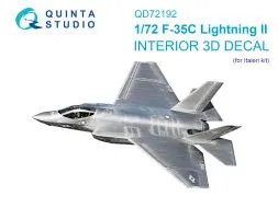 F-35C Lighting II interior for Italeri 1:72