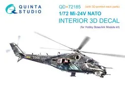 Mi-24V NATO Interior (w/ resin parts) for Hobby Boss 1:72