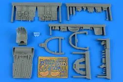 Macchi C.205V serie I cockpit set 1:32