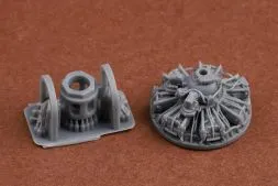 F4F-4 engine & exhaust set for Arma Hobby 1:72