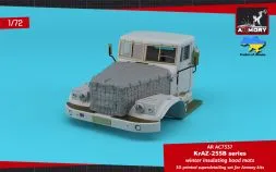 KrAZ-255B winter insulating hood mats 1:72