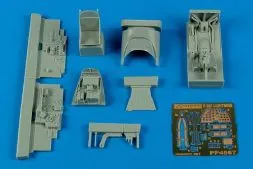 P-38F Lightning cockpit set für Academy 1:48