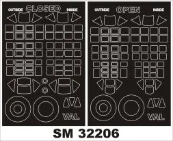 D3A1 VAL mask for Infinity Models 1:32