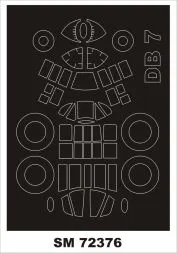 DB-7 mask for Azur 1:72