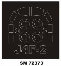 J4F-2 Widgeon mask for KP 1:72