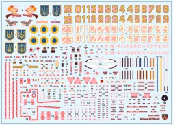 Mirage 2000-5F (Ukraine A.F.) inc. SCALP missile 1:72