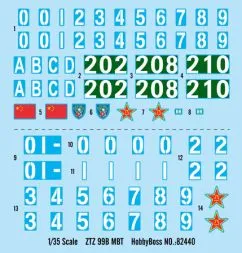 Chinese Main Battle Tank (MBT) ZTZ 99B 1:35