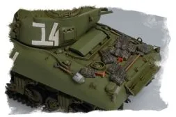 M4A1 76(W) TANK 1:48