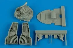 F8F-1 Bearcat wheel bay for Hobby Boss 1:48
