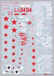 Yak-9T family decal 1:72