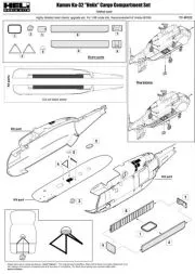Ka-32 Cargo Compartment Set 1:48