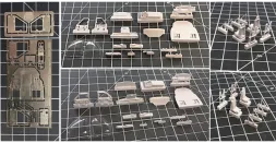 Sikorsky SH-60F Ocean Hawk Cockpit set 1:72