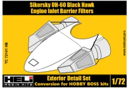 Sikorsky UH-60 Black Hawk Engine Filters (Hase.) 1:72
