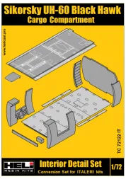 Sikorsky UH-60 Black Hawk Cargo (IT.) 1:72