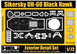 Sikorsky UH-60 Black Hawk Exterior Detail Set 1:72