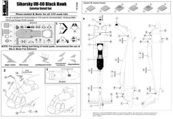 Sikorsky UH-60 Black Hawk Exterior Detail Set 1:72