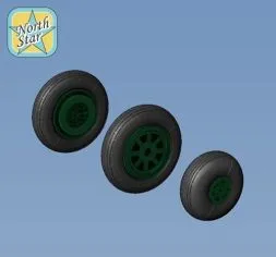 MiG-15 Fagot wheels 1:32