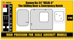 Ka-32 Helix-C Sliding Door & Emergency Hatch 1:48
