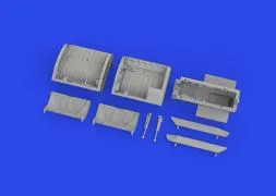 MiG-21 wheel bays PRINT 1:72