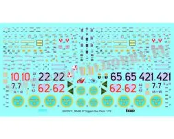 AJ-37 SK-37 Viggen Duo Pack inc. Book 1:72