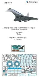 Tu-144 P.E. set for Zvezda 1:144