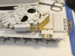 T-72B3M Anti IED grids for Meng 1:35